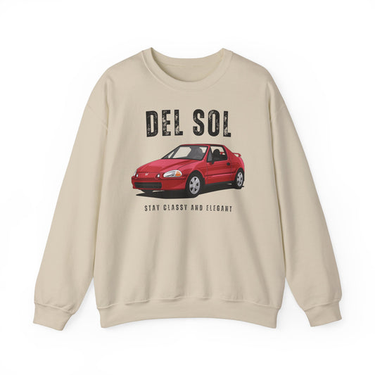 DTC - Honda Crx Del Sol Stay Classy And Elegant Sweatshirt