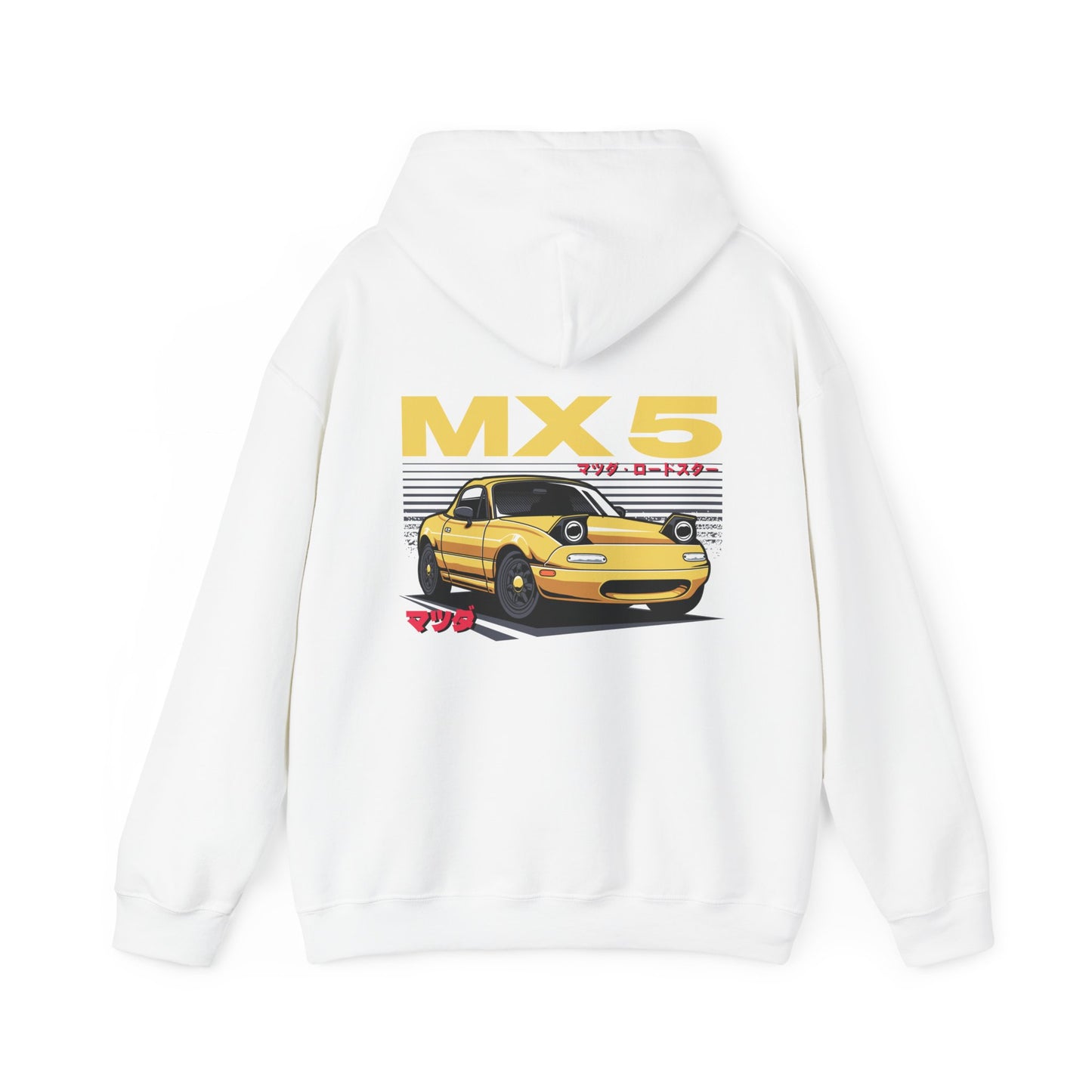 Mazda Mx5 Miata Yellow Hoodie
