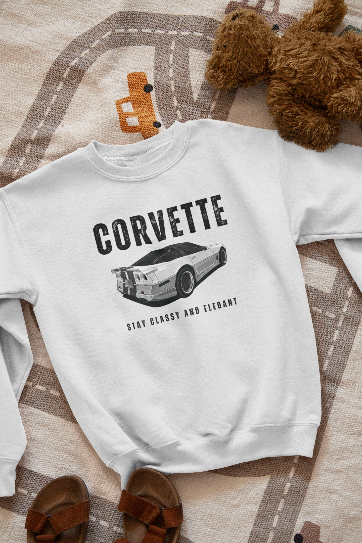 DTC - Chevrolet Corvette C4 Greenwood Stay Classy And Elegant Sweatshirt