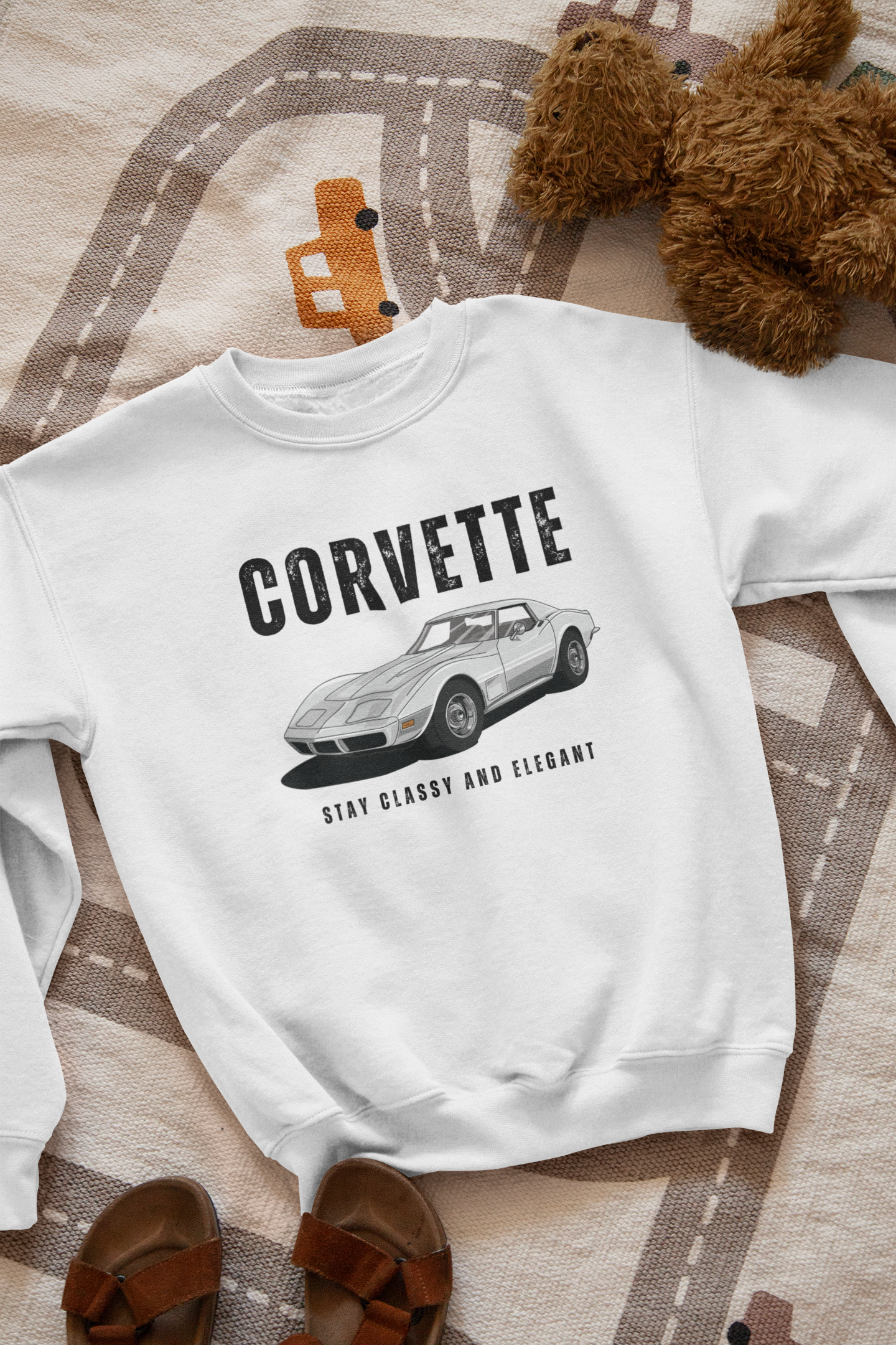 DTC - Chevrolet Corvette C3 Stay Classy And Elegant Sweatshirt