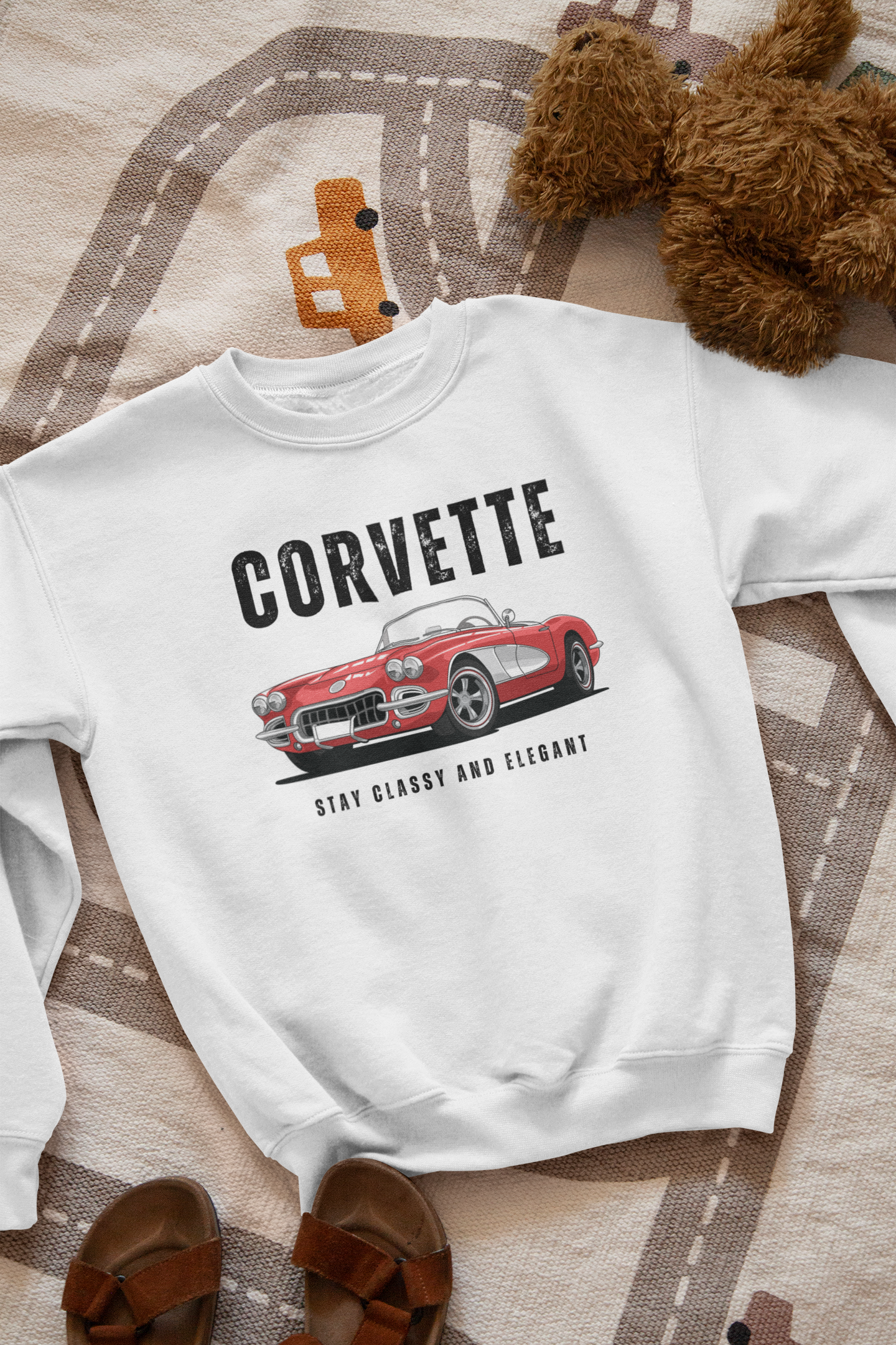 DTC - Chevrolet Corvette C1 Stay Classy And Elegant Sweatshirt