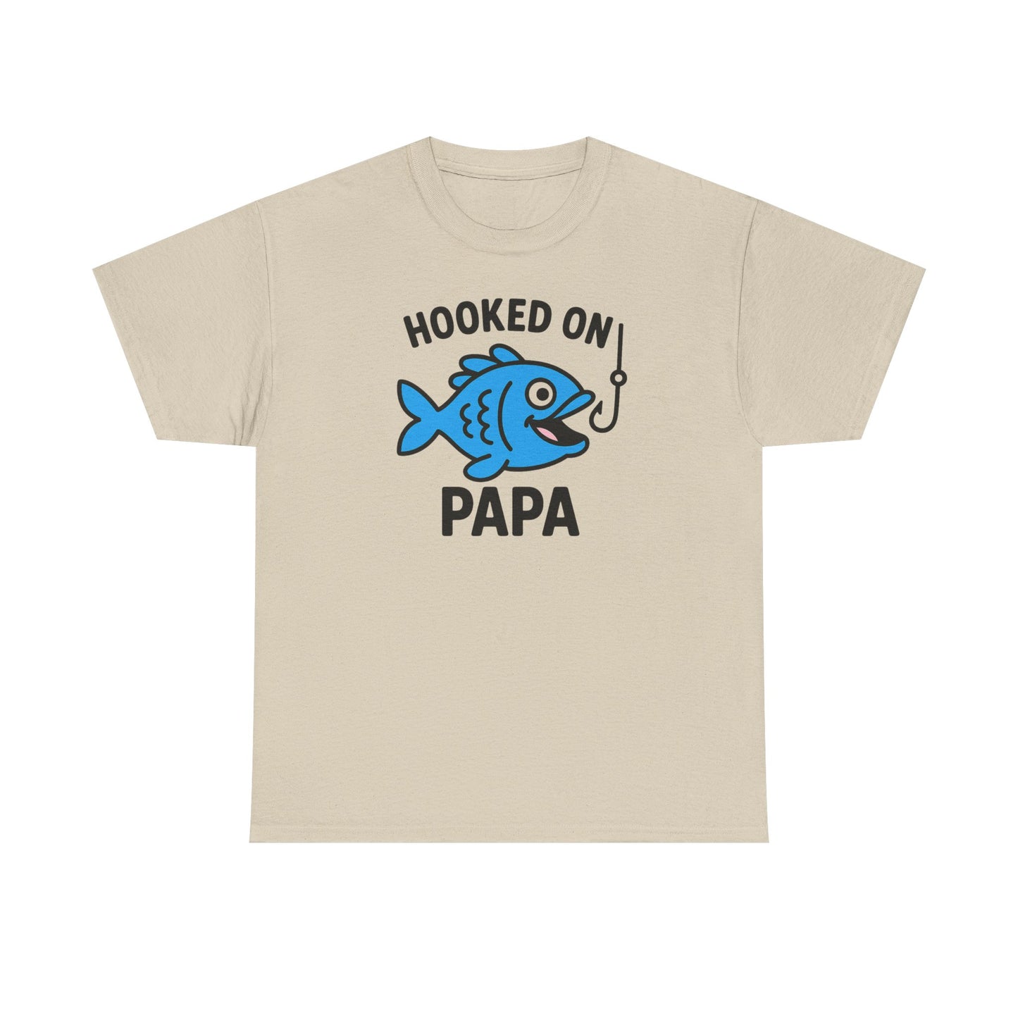 Hooked On Papa Concept Tshirt