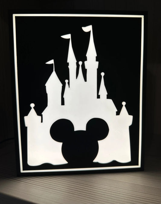 Disney Castle Led Box