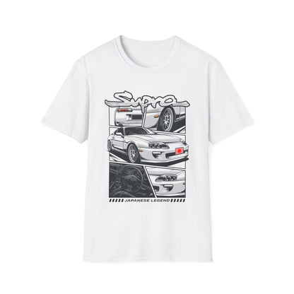 Toyota Supra Mk4 White Tshirt