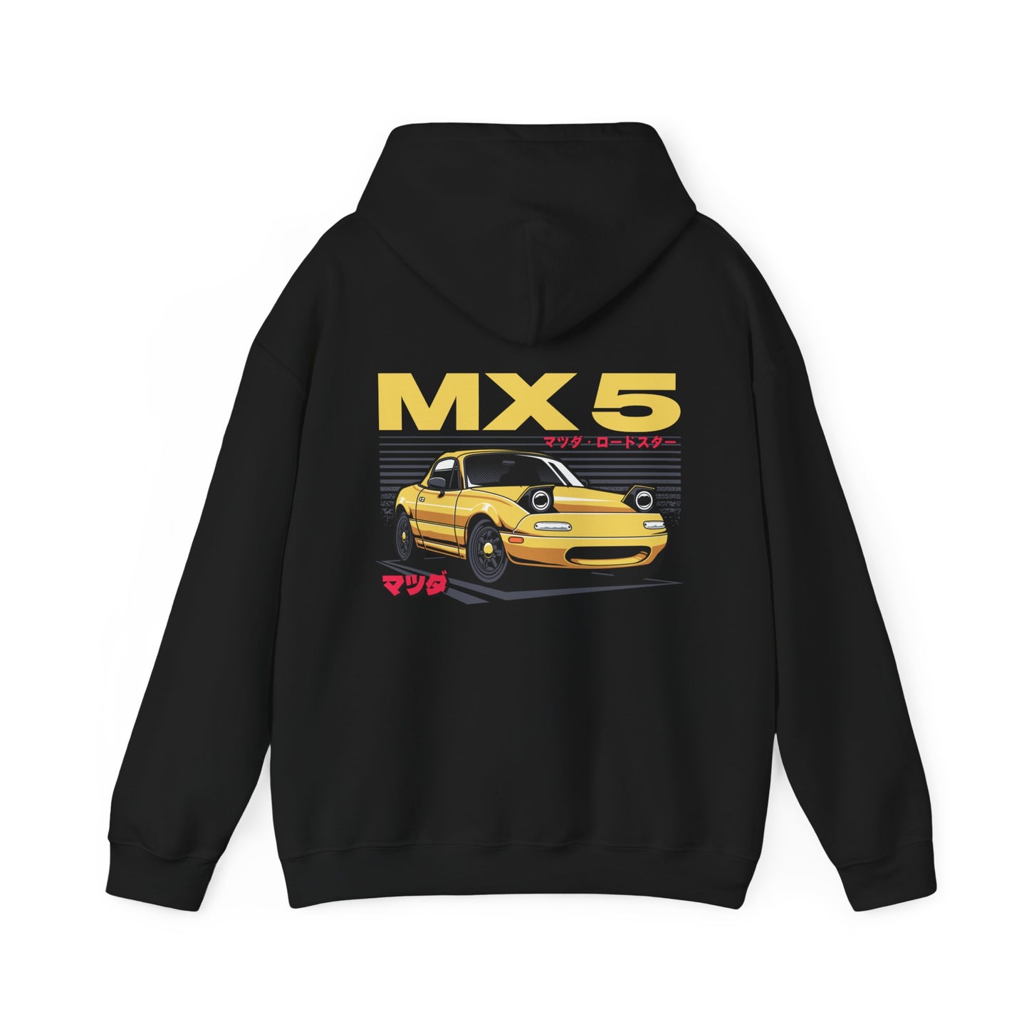 Mazda Mx5 Miata Yellow Hoodie