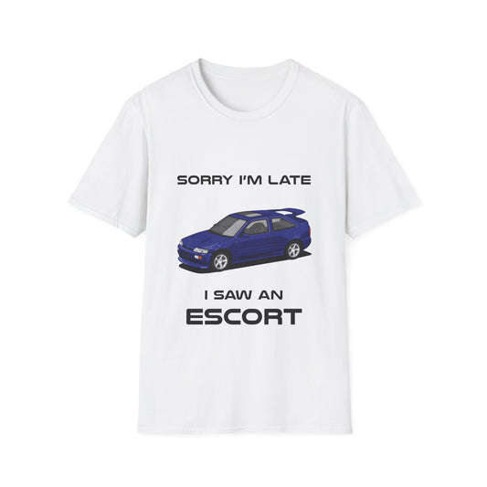 Sorry I'm Ford Escort MK4 Classic Car Tshirt