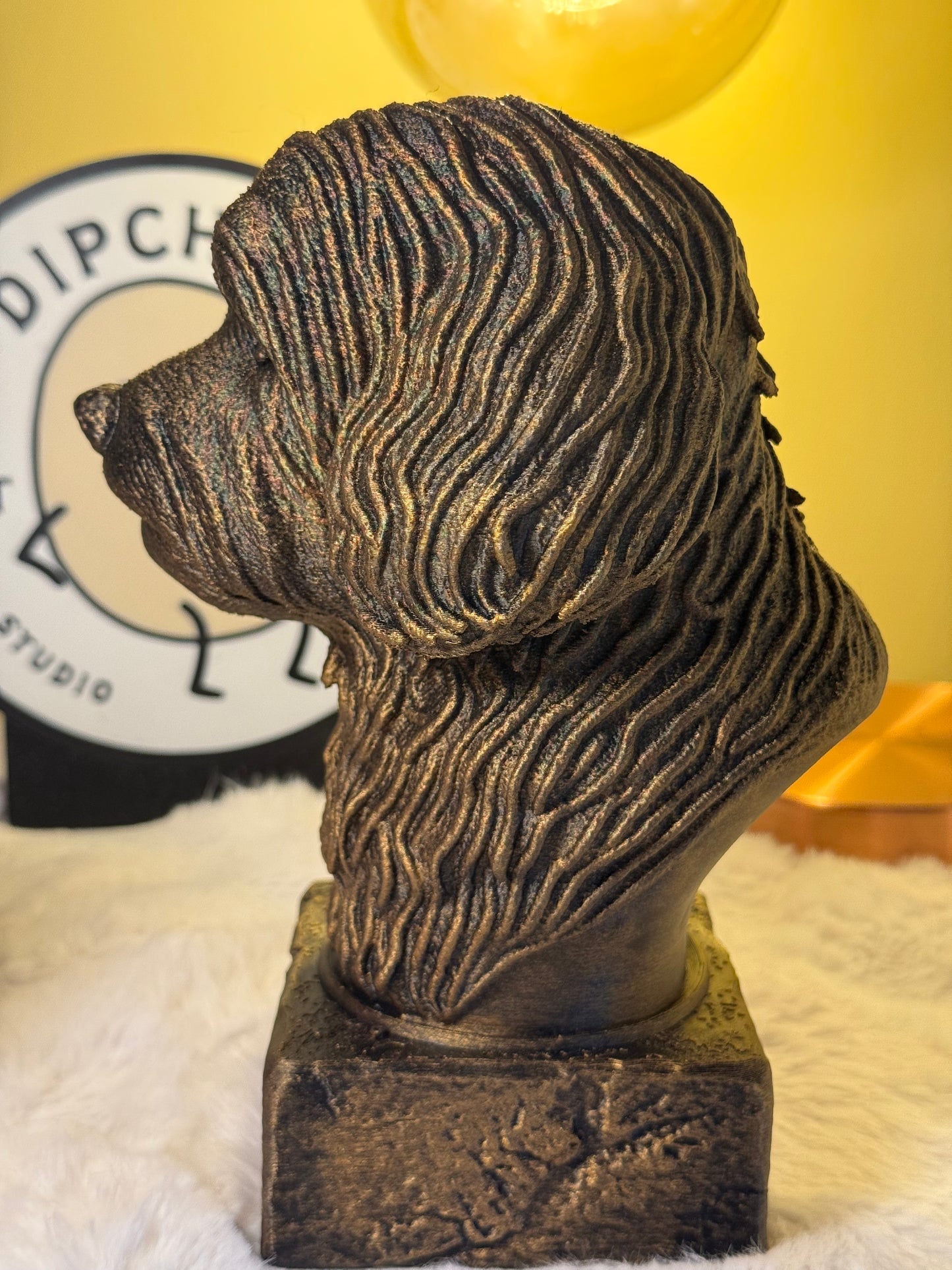 Havanese Antique Bust
