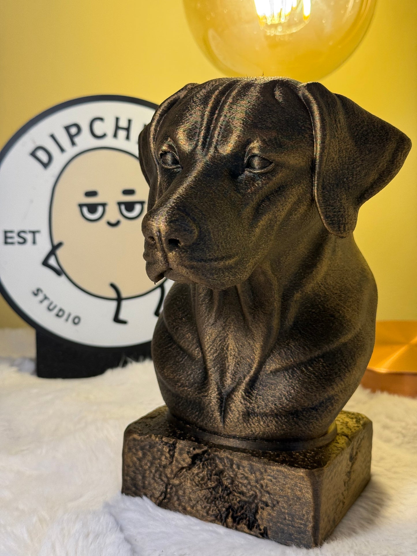 German Shorthaired Pointer Antique Bust