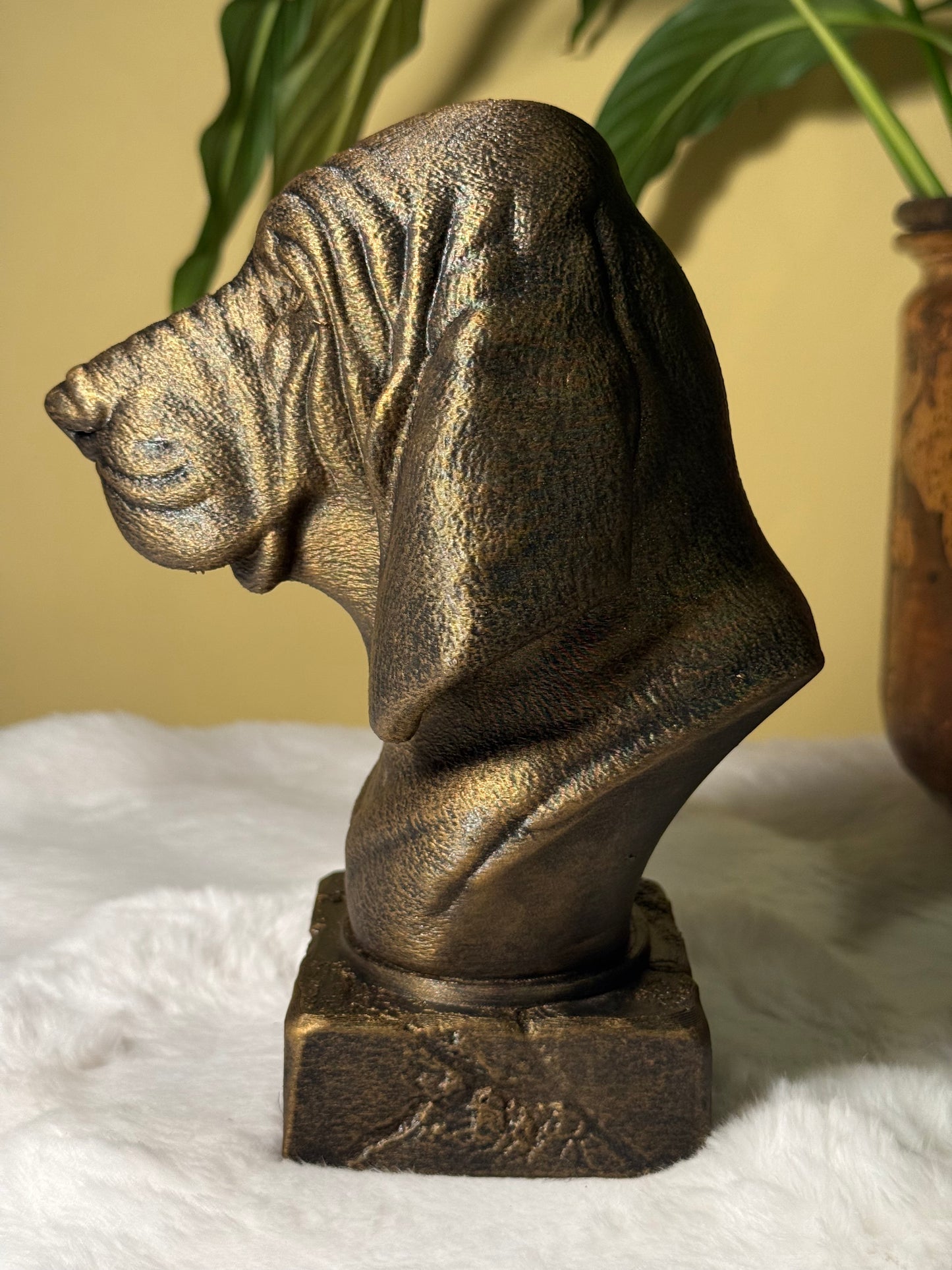 Bloodhound Antique Bust