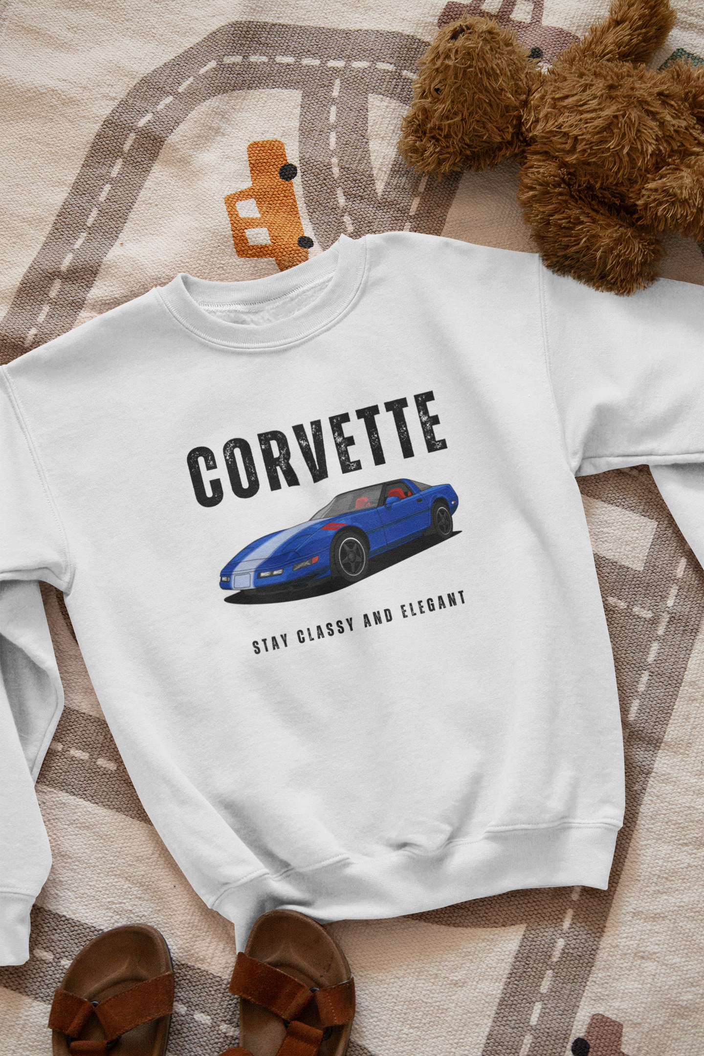 DTC - Chevrolet Corvette C4 Grand Sport Stay Classy And Elegant Sweatshirt