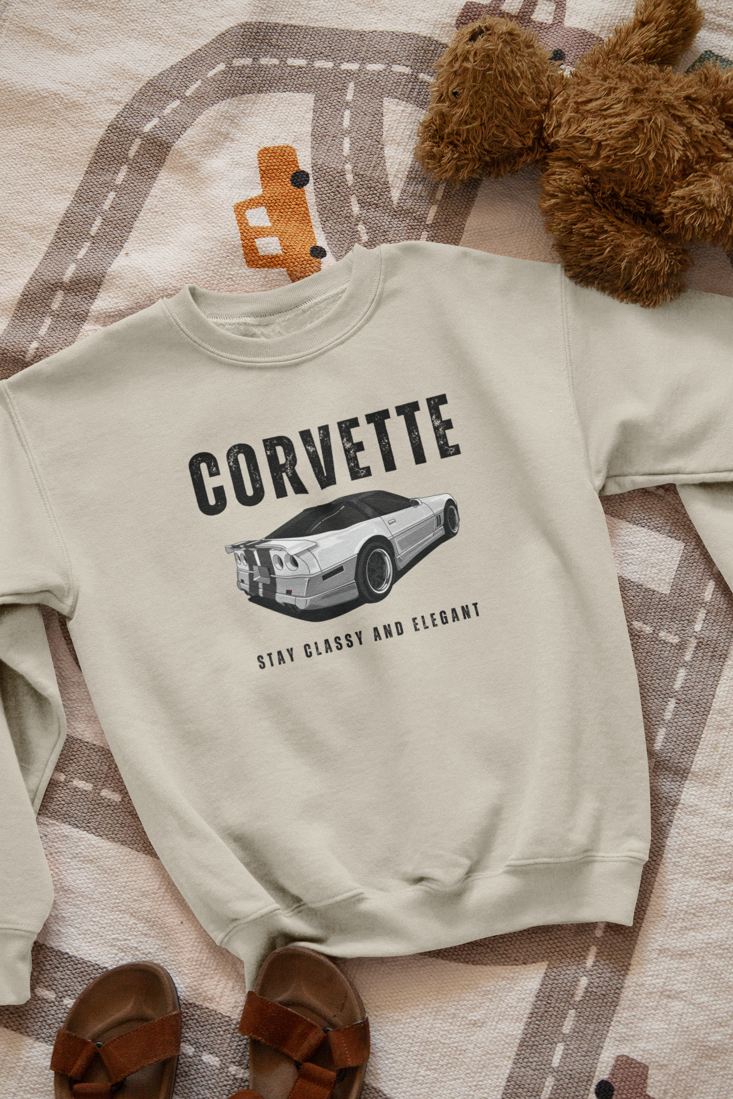 DTC - Chevrolet Corvette C4 Greenwood Stay Classy And Elegant Sweatshirt