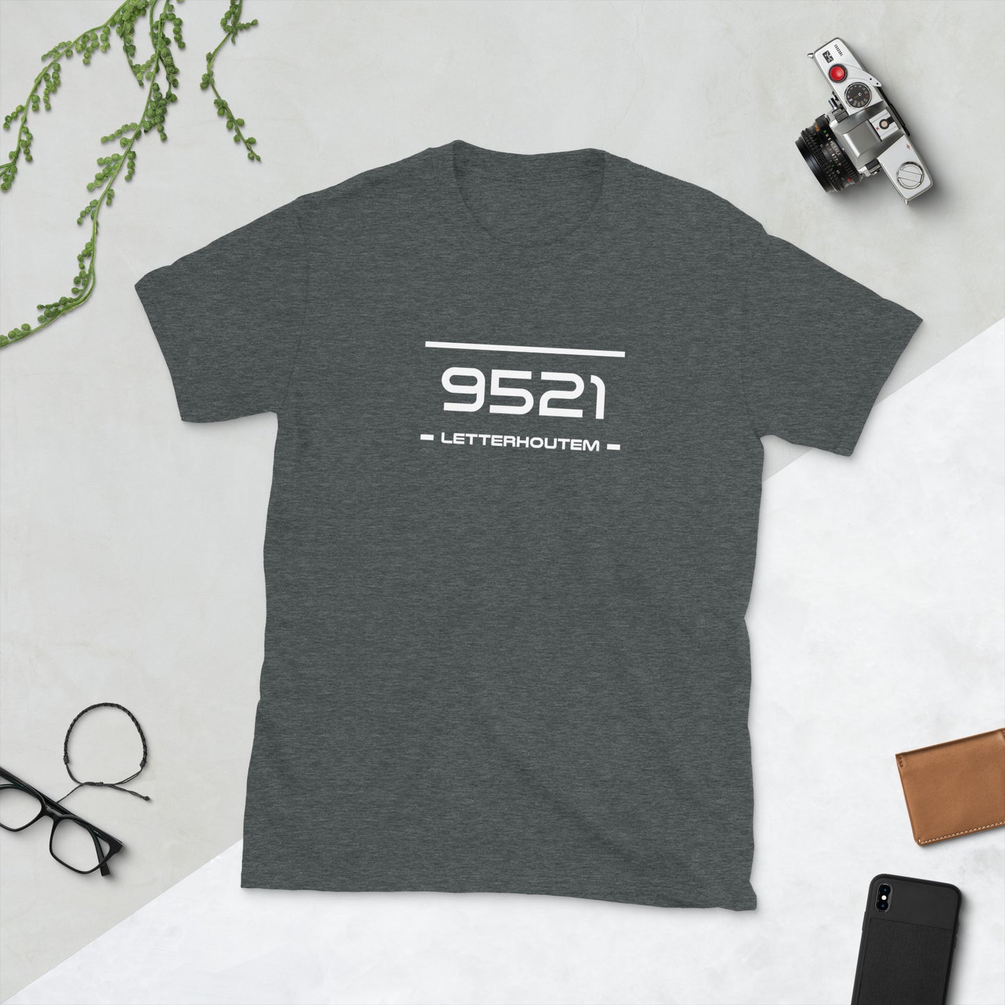 T-Shirt - 9521 - Letterhoutem